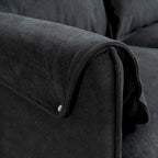78.74 3-Seater L-Shaped Convertible Sofa with Footstools & Storage