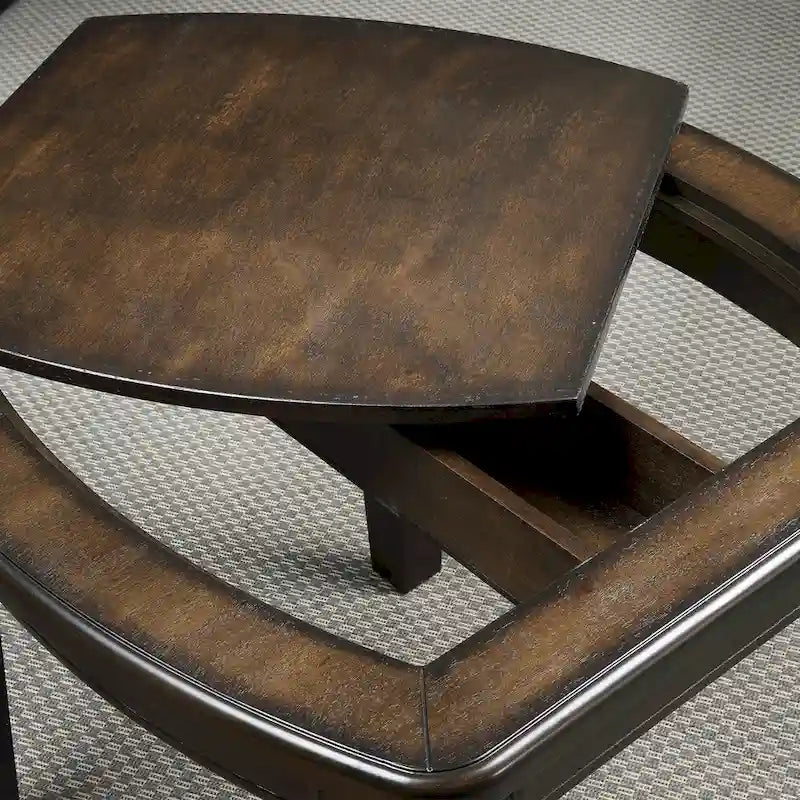 Steve Silver Darlington Game End Table with Chessboard