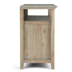 Solid Wood Transitional TV Stand with Storage & Cord Management, 54" Wide