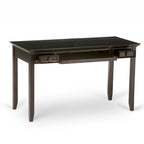 Solid Wood Transitional Desk with Keyboard Tray & Drawers, 54" Wide