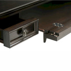 Solid Wood Transitional Desk with Keyboard Tray & Drawers, 54" Wide