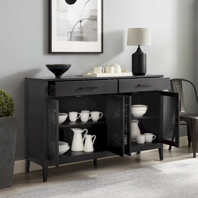 Crosley Milo Sideboard - 15.75d x 56w x 36h