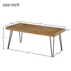 Modern Coffee Table Tea Table Cocktail Table for Living Room