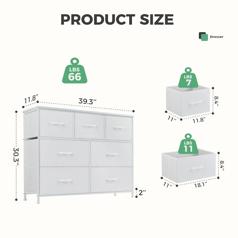 7 Storage Spaces, Assembled Wardrobe Lockers, Bedroom Furniture Lockers