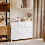 7 Storage Spaces, Assembled Wardrobe Lockers, Bedroom Furniture Lockers