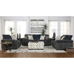 Wide Wale Corduroy 4-Piece Living Room Set: Sofa, Loveseat, Cuddle Chair & Ottoman