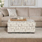 Wide Wale Corduroy 4-Piece Living Room Set: Sofa, Loveseat, Cuddle Chair & Ottoman