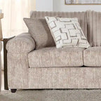 Wide Wale Corduroy 4-Piece Living Room Set: Sofa, Loveseat, Cuddle Chair & Ottoman