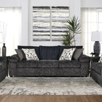 Wide Wale Corduroy 4-Piece Living Room Set: Sofa, Loveseat, Cuddle Chair & Ottoman