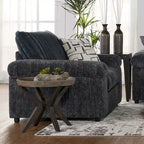 Wide Wale Corduroy 4-Piece Living Room Set: Sofa, Loveseat, Cuddle Chair & Ottoman
