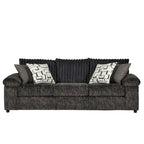 Wide Wale Corduroy 4-Piece Living Room Set: Sofa, Loveseat, Cuddle Chair & Ottoman