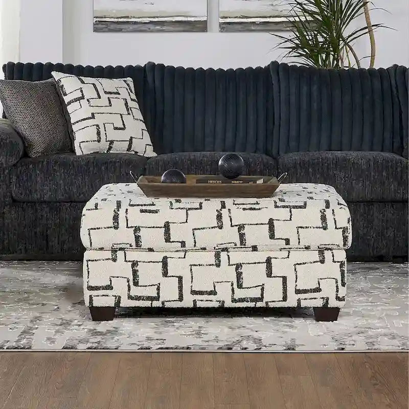 Wide Wale Corduroy 4-Piece Living Room Set: Sofa, Loveseat, Cuddle Chair & Ottoman