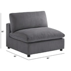 Cambrai Armless Slipper Accent Chair by Greyson Living
