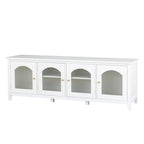 White Farmhouse 6-Piece Dining Set: Rectangular Table & 4 Chairs