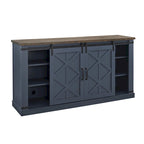 58 Farmhouse Sliding Barn Door TV Stand - Fits TVs up to 65 - 58 in Width