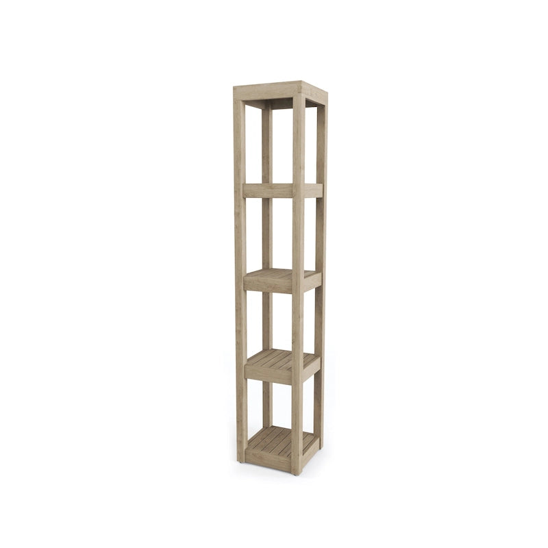The Original Sula Square Teak Bath Stand