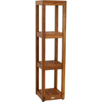 The Original Sula Square Teak Bath Stand