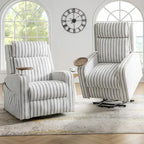 Power Lift Recliner with Massage, Heat, Wood Tray & USB Charging, Set of 2